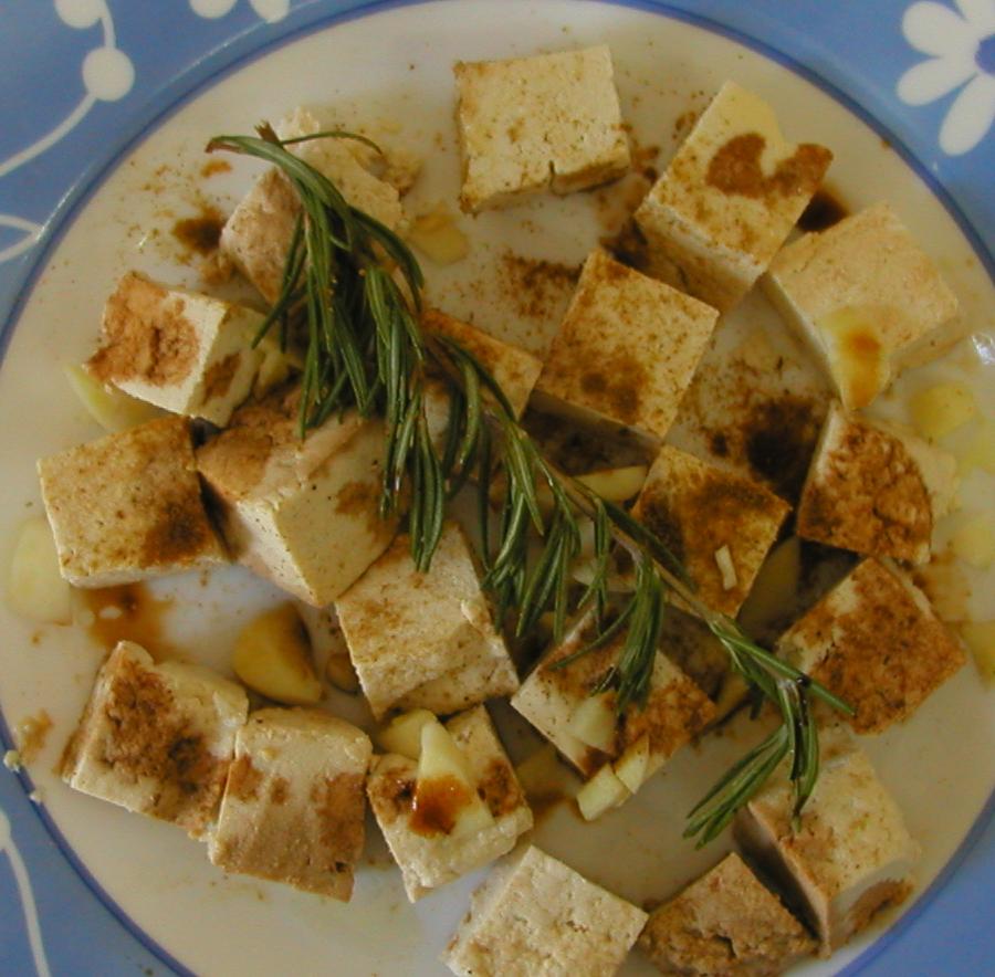 Tofu a marinar